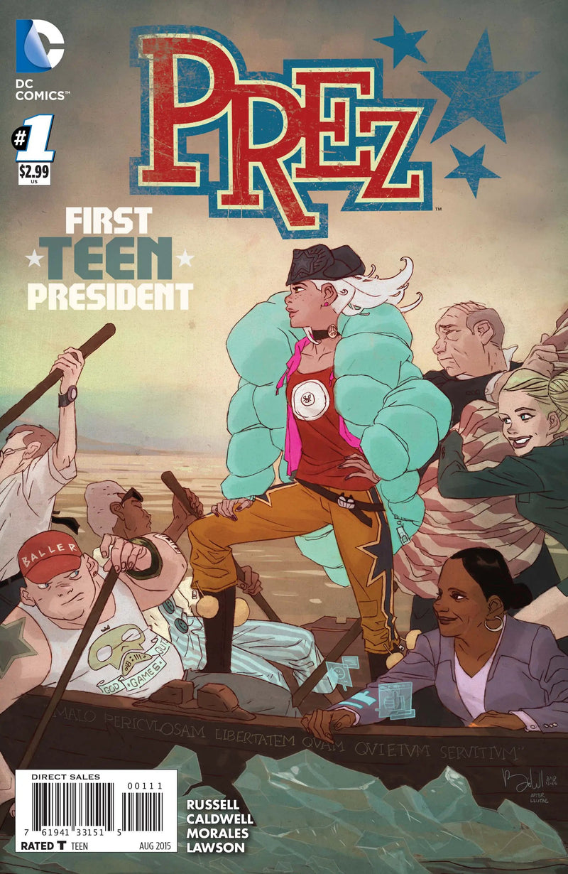 Prez #1 A (Of 6) DC 2015 Mark Russell Ben Caldwell