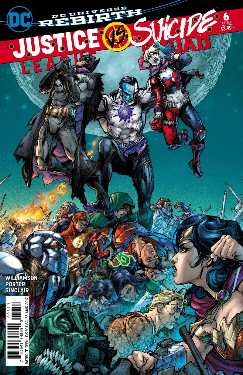 Justice League Suicide Squad #6 A (Of 6) DC 2017 Joshua Williamson Howard Porter