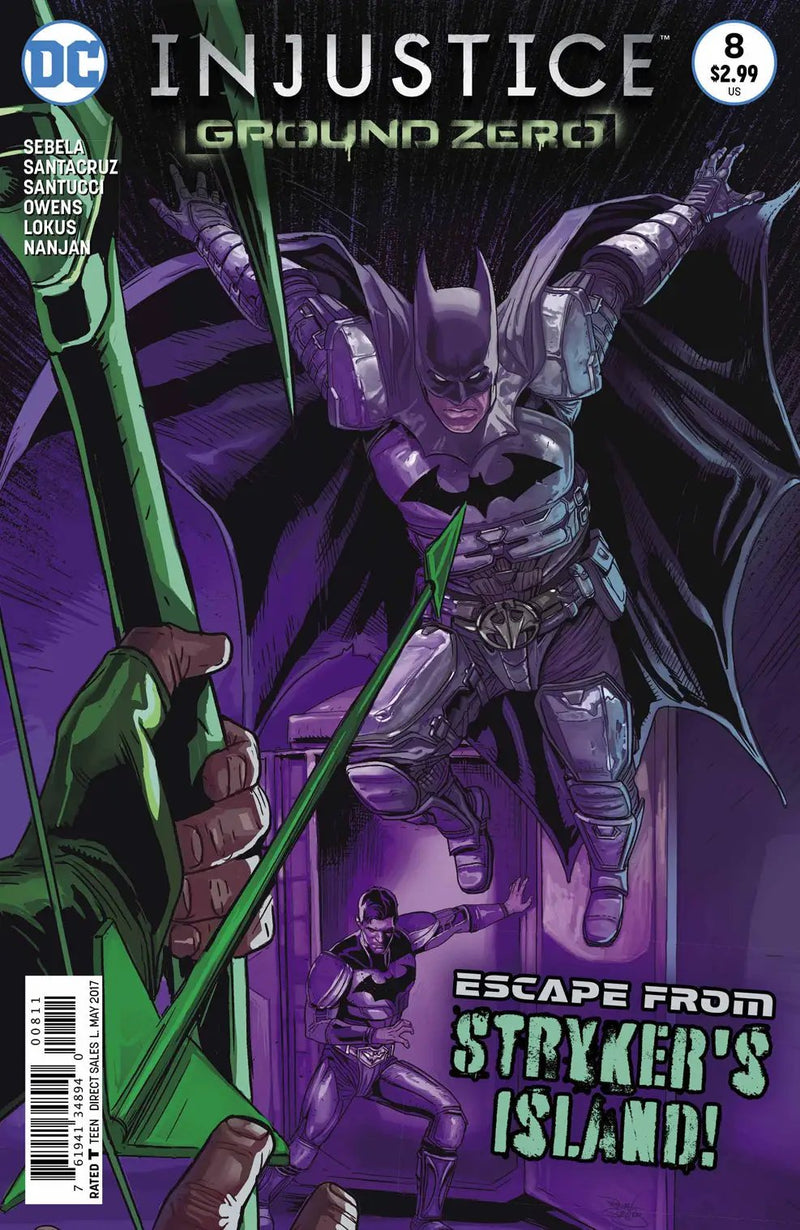 Injustice Ground Zero #8 DC 2017 VF NM Renato Guedes Batman Green Arrow