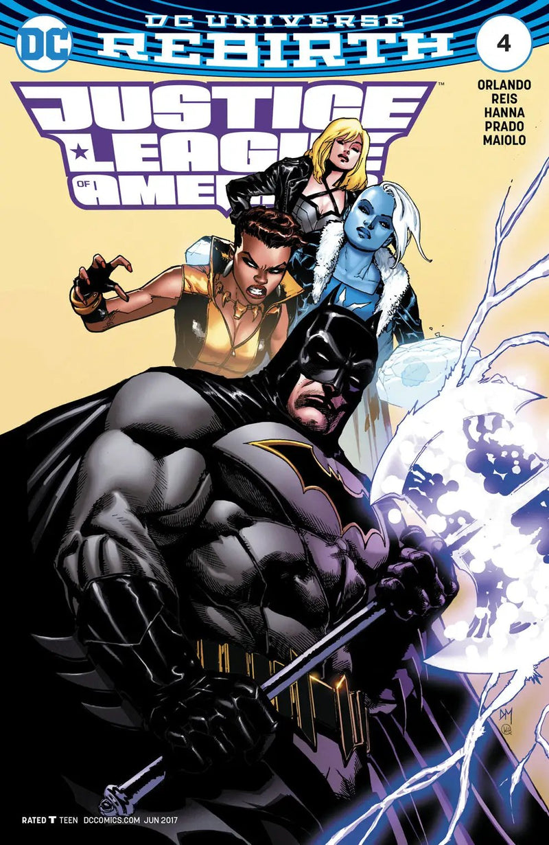 Justice League Of America #4 B Var DC 2017 Steve Orlando Doug Mahnke