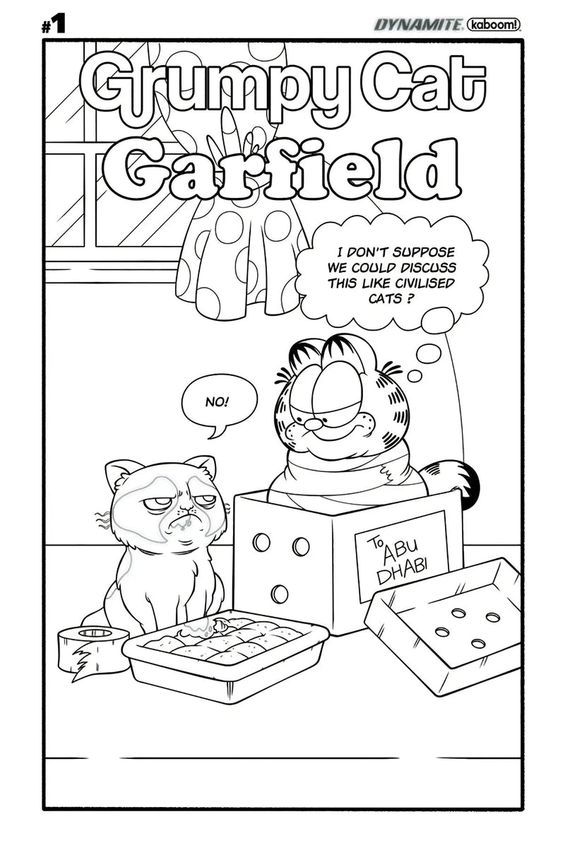 GRUMPY CAT GARFIELD #1 H (OF 3) Boom 2017 1:20 Phil Murphy Varaint