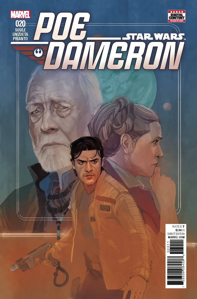 Star Wars Poe Dameron #20 A Marvel 2017 Phil Noto Charles Soule