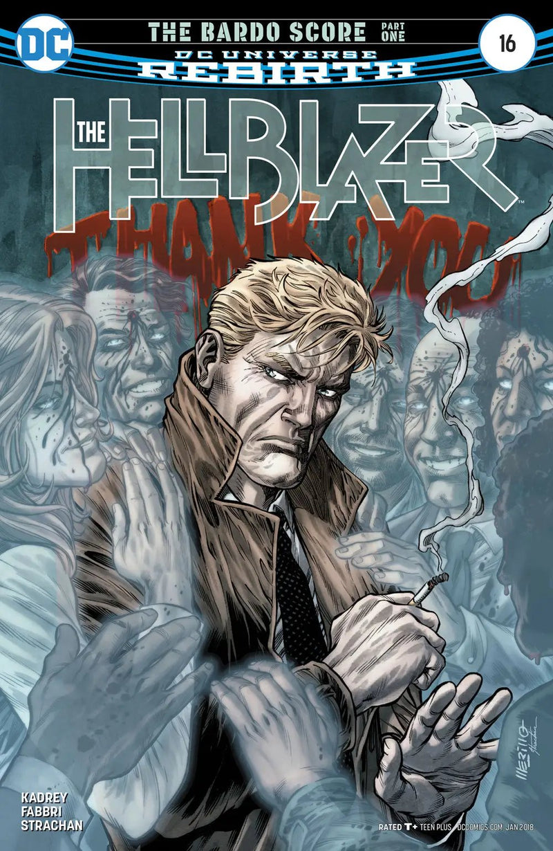 HELLBLAZER #16 A DC 2018 Jesus Merino Richard Kadrey