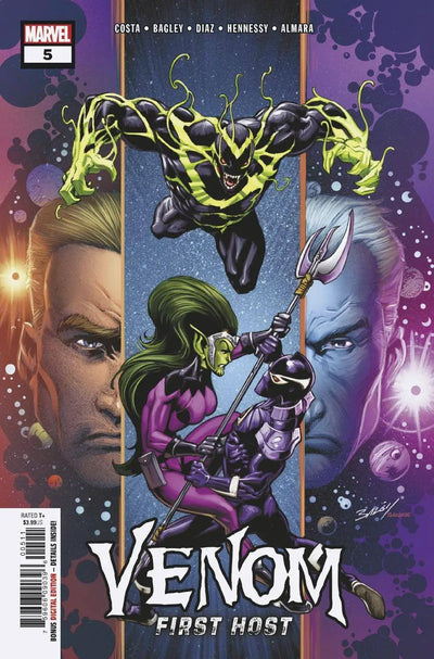 VENOM FIRST HOST #5 (OF 5) Marvel Mark Bagley Mike Costa (09/26/2018)