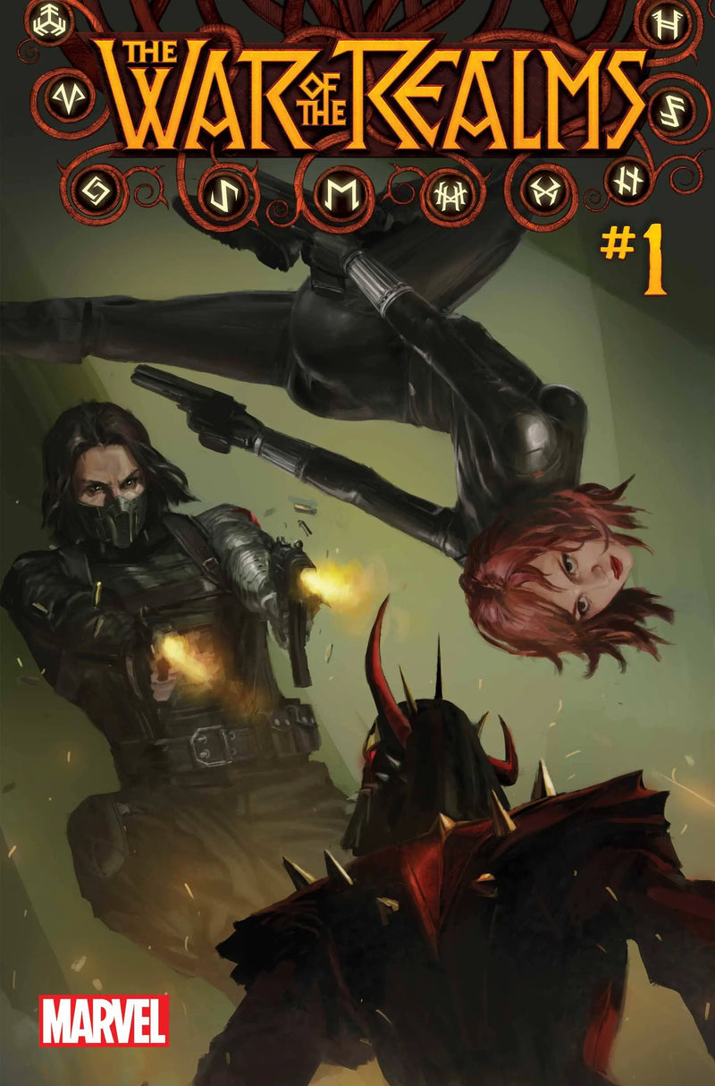 WAR OF REALMS #1 Pyeong Jun Park Variant (04/03/2019) MARVEL