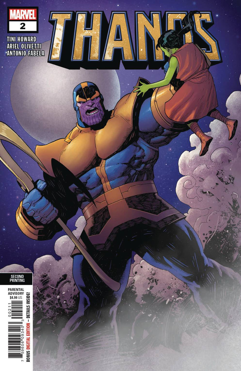 THANOS #2 (OF 6) 2ND PTG OLIVETTI VAR (07/03/2019)