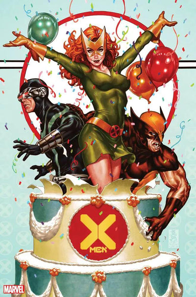 X-MEN #1 E Mark BROOKS PARTY Variant DX (10/16/2019) Marvel