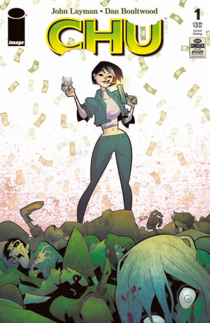 Chu #1 2nd Print Dan Boultwood Variant Chew (Mr) (08/19/2020) Image