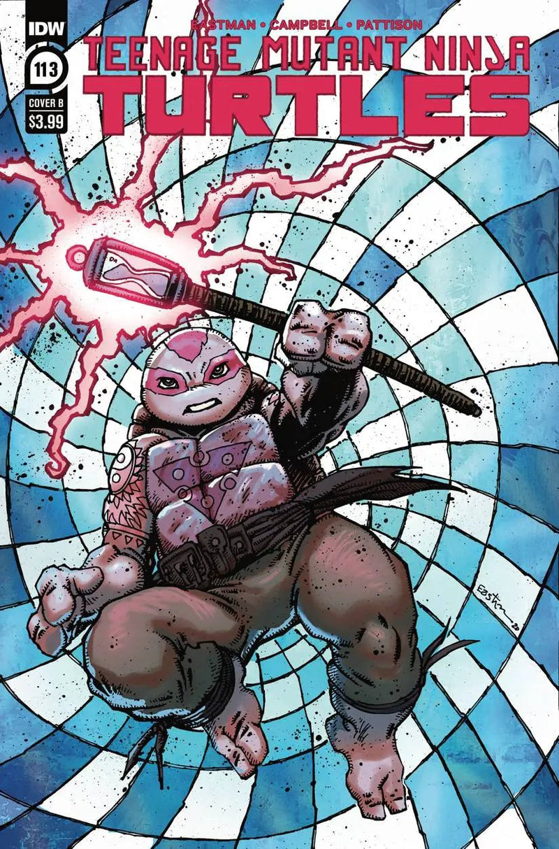 TMNT Ongoing #113 B Kevin Eastman Variant Teenage Mutant Ninja Turtles (01/20/2021) IDW