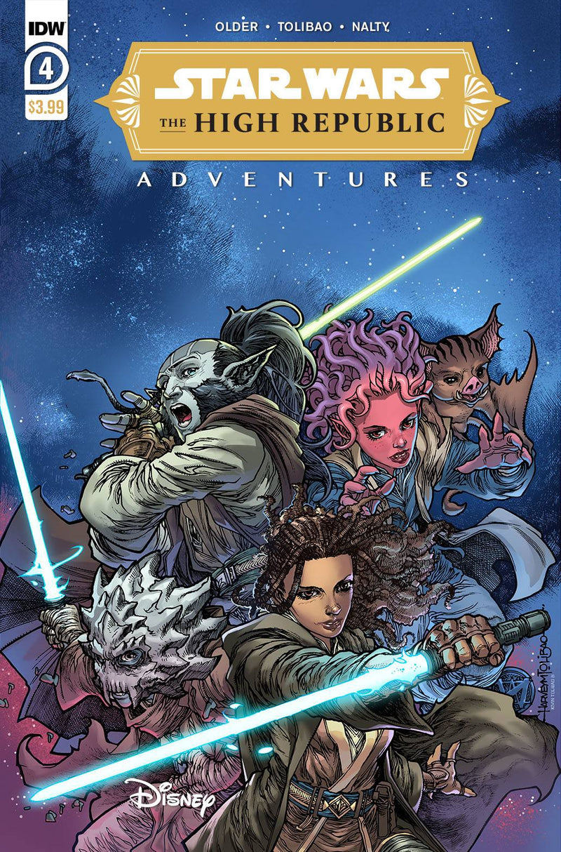 Star Wars High Republic Adventures #4 Harvey Tolibao Daniel Jose Older (C: 1-0-0) (05/05/2021) Idw