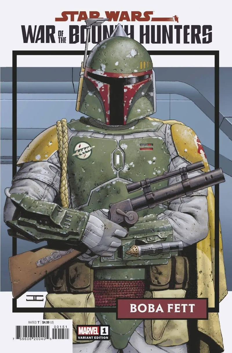 Star Wars War Bounty Hunters #1 (Of 5) 1:25 Trading Card Variant (06/02/2021) Marvel