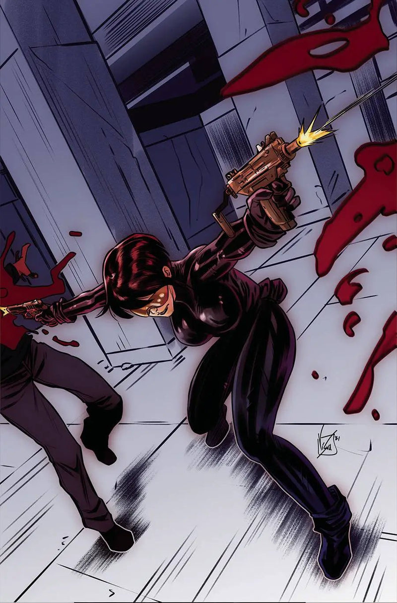 Jennifer Blood #9 O 1:7 Vincenzo Federici Virgin FOC Bonus Variant (Mr) (06/15/2022) Dynamite