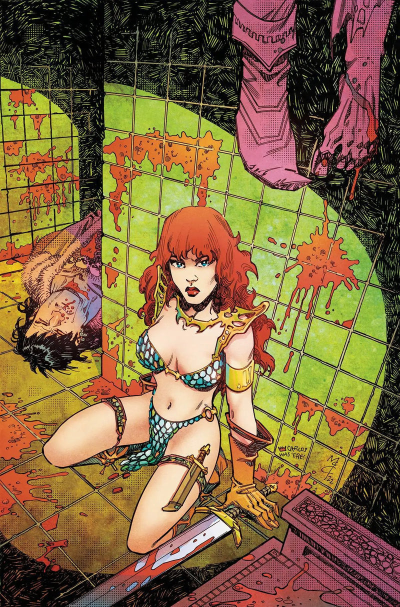 Samurai Sonja #1 X 1:10 John McCrea Boys Homage Virgin FOC Bonus Variant (06/22/2022) Dynamite