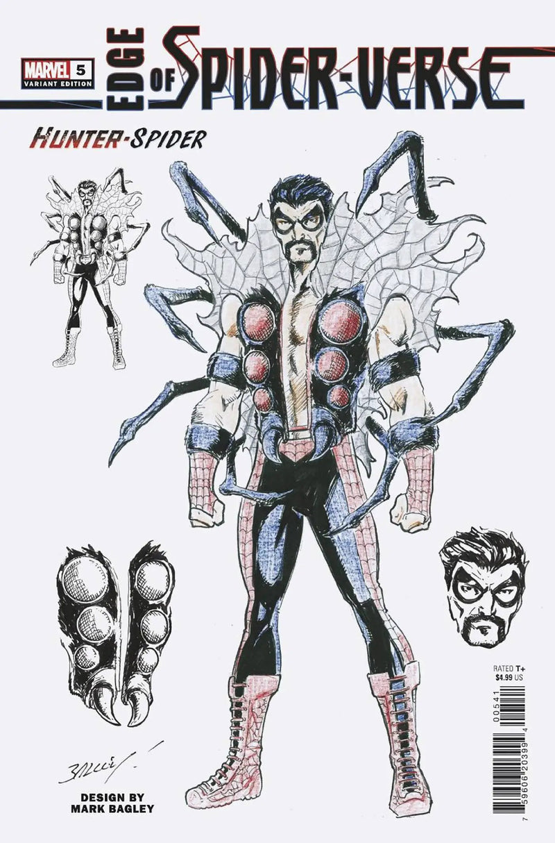 Edge Of Spider-Verse #5 1:10 Mark Bagley Design Variant (10/05/2022) Marvel