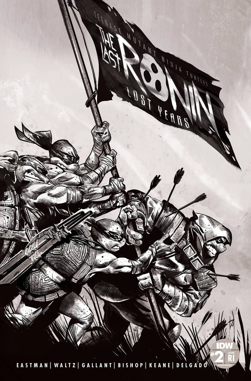 Teenage Mutant Ninja Turtles Tmnt Last Ronin Lost Years #2 D 1:50 Mike Del Mundo Variant (03/15/2023) Idw