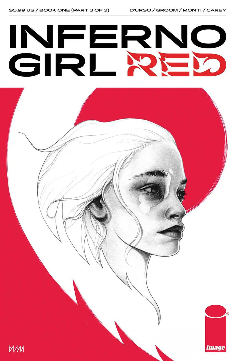 Inferno Girl Red Book One #3 (Of 3) C Dash Obrien-Georgeson M Variant (03/22/2023) Image