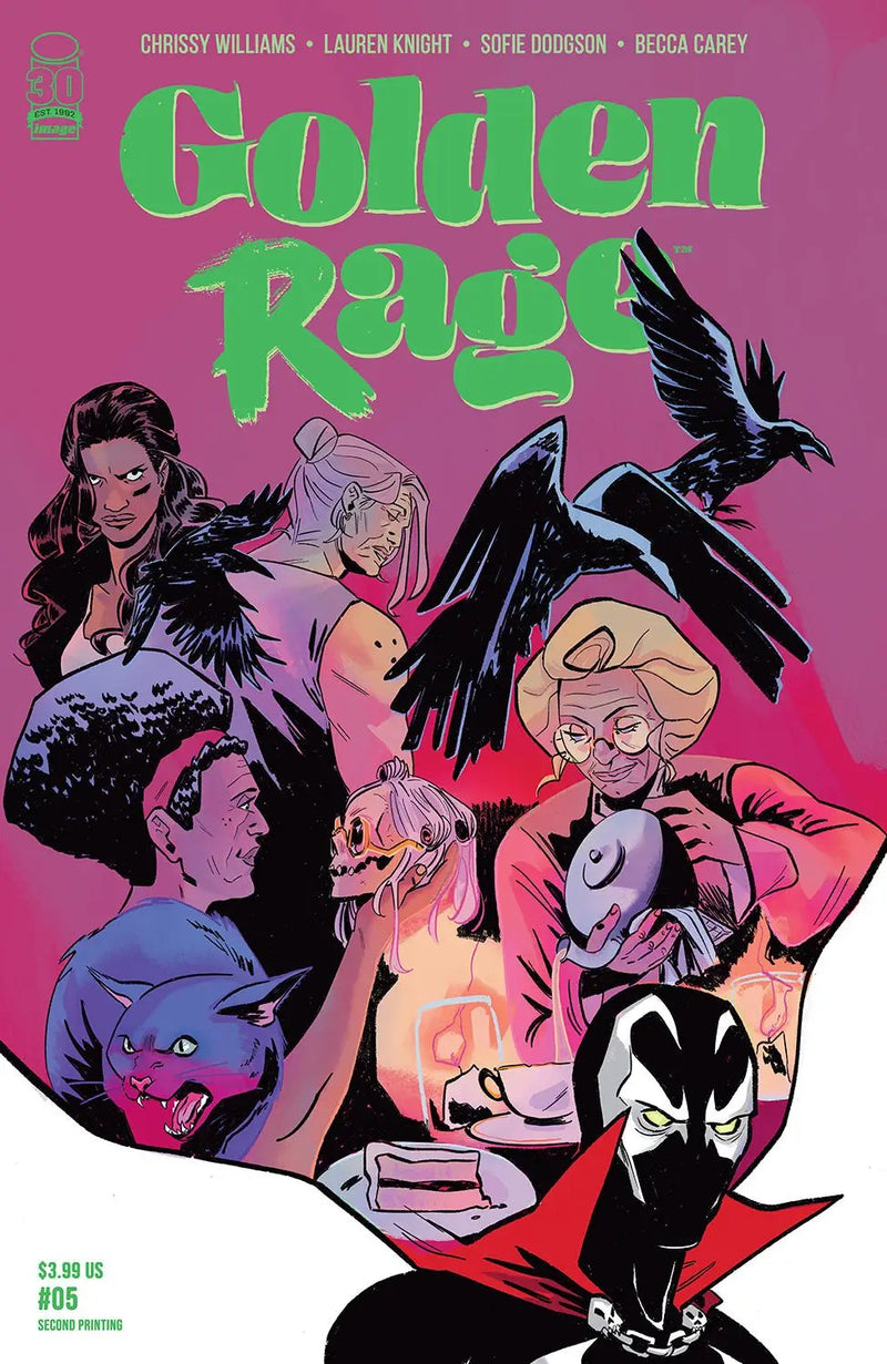 Golden Rage #5 (Of 5) 2nd Print Lauren Knight Spawn Variant (Mr) (01/04/2023) Image