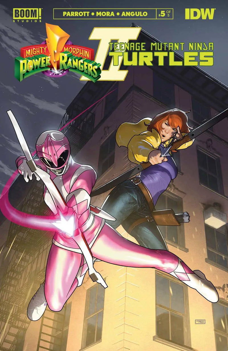 Mmpr Tmnt Ii #5 (Of 5) E Cardstock Taurin Clarke Variant (05/03/2023) Boom