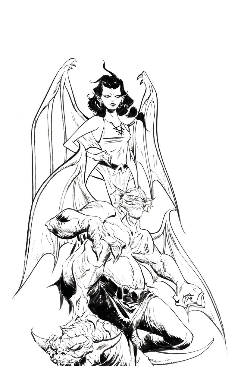 Gargoyles #3 Zd 1:15 Foc Jae Lee Line Art Virgin Variant (02/22/2023) Dynamite