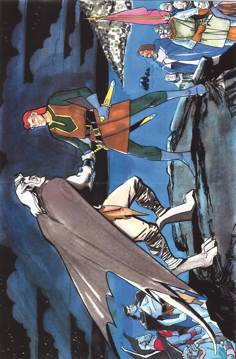 Gargoyles Dark Ages #1 P 1:25 Tv Pitch Art Virgin Variant (07/05/2023) Dynamite