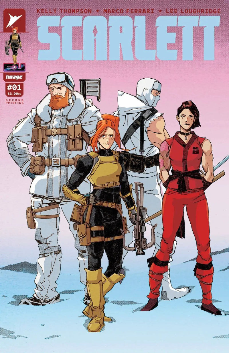 Scarlett #1 (Of 5) 2nd Print C Marco Ferrari Variant GI Joe (07/17/2024) Image