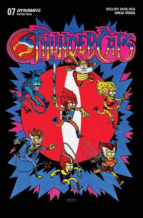 Thundercats #7 U 1:7 Foc Manix Foil Variant (08/21/2024) Dynamite