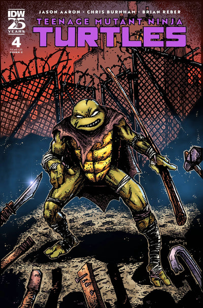 Teenage Mutant Ninja Turtles Tmnt 2024 #4 C Kevin Eastman Variant (11/27/2024) Idw
