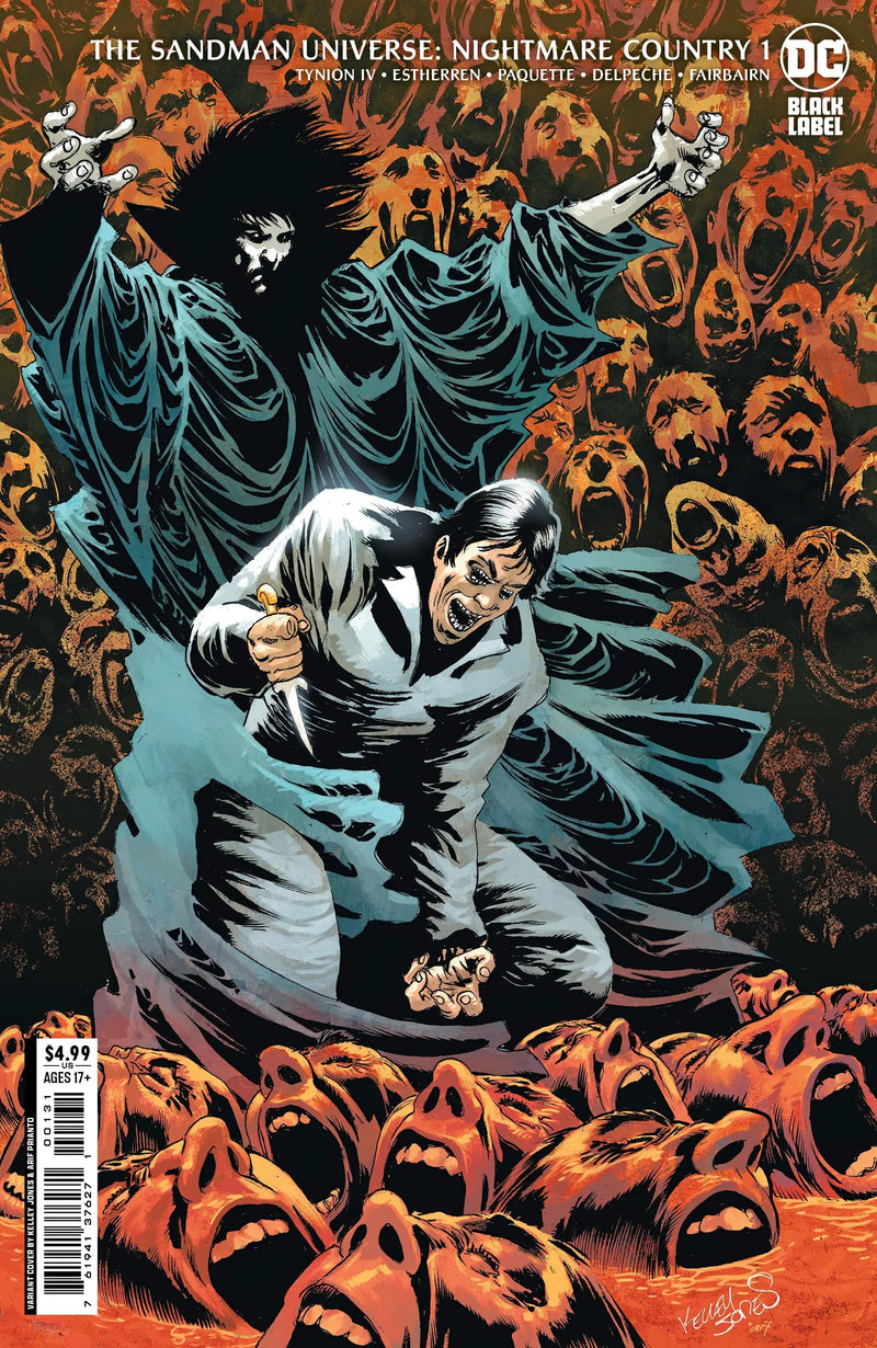 Sandman Universe Nightmare Country #1 C 1:25 Kelley Jones Card Stock Variant (Mr) (04/12/2022) Dc