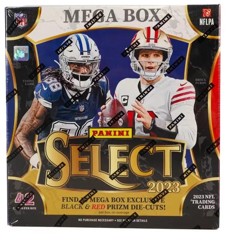 2023 Panini Select Football Mega Box (Black & Green Prizm Die Cuts!)
