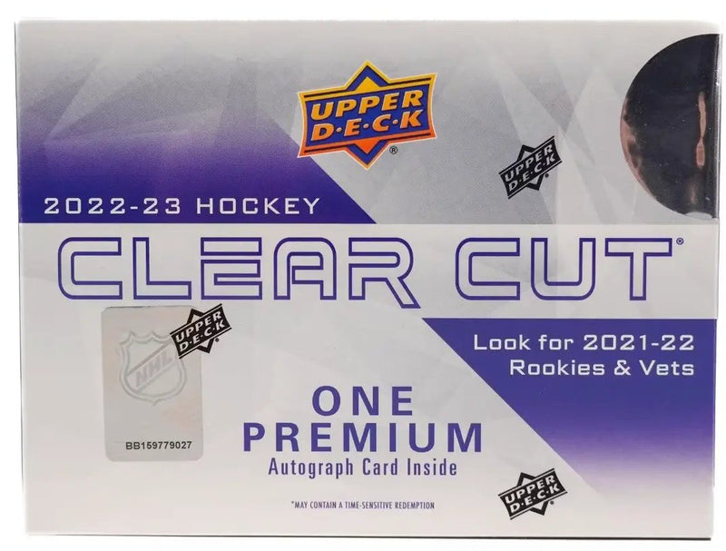 2022/23 Upper Deck Clear Cut Hockey Hobby Box