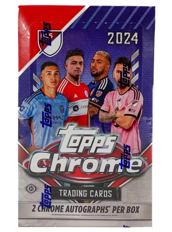 2024 Topps MLS Major League Soccer Chrome Hobby Box