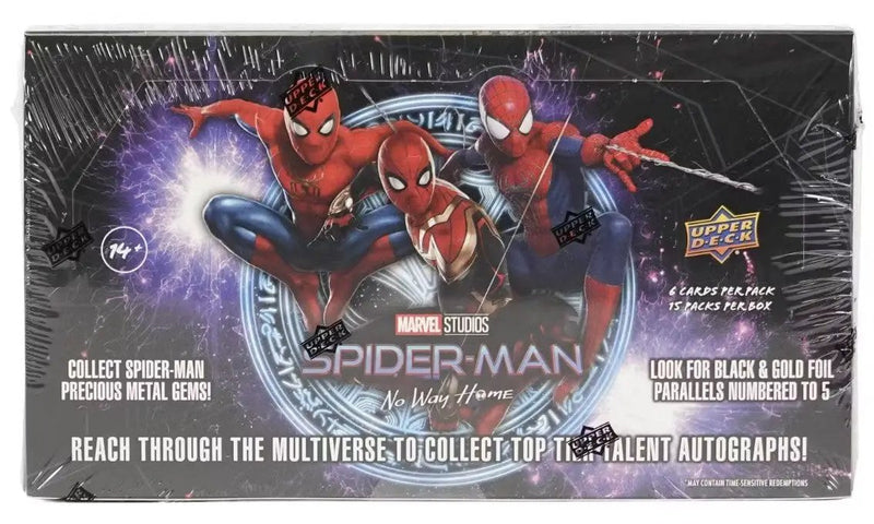Marvel Studios: Spider-Man No Way Home Hobby Box (Upper Deck 2023)