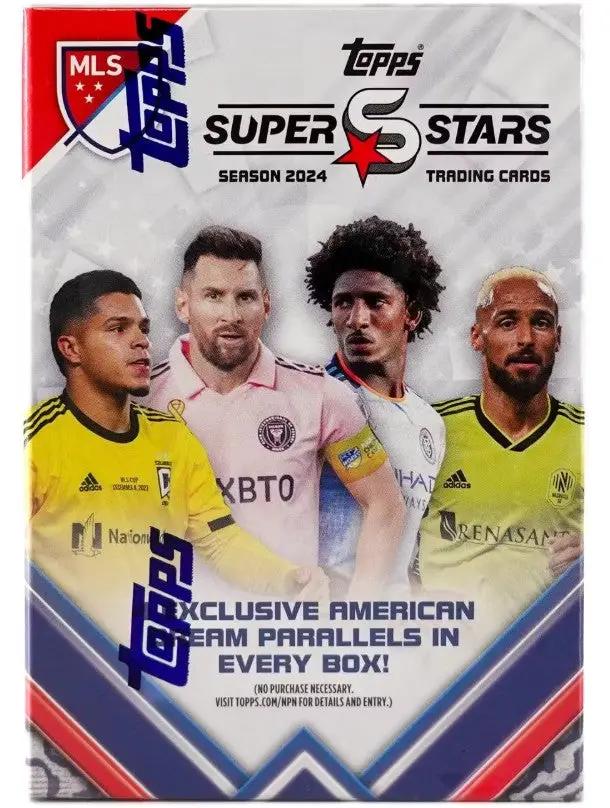 2024 Topps Superstars MLS Major League Soccer 9-Pack Blaster Box