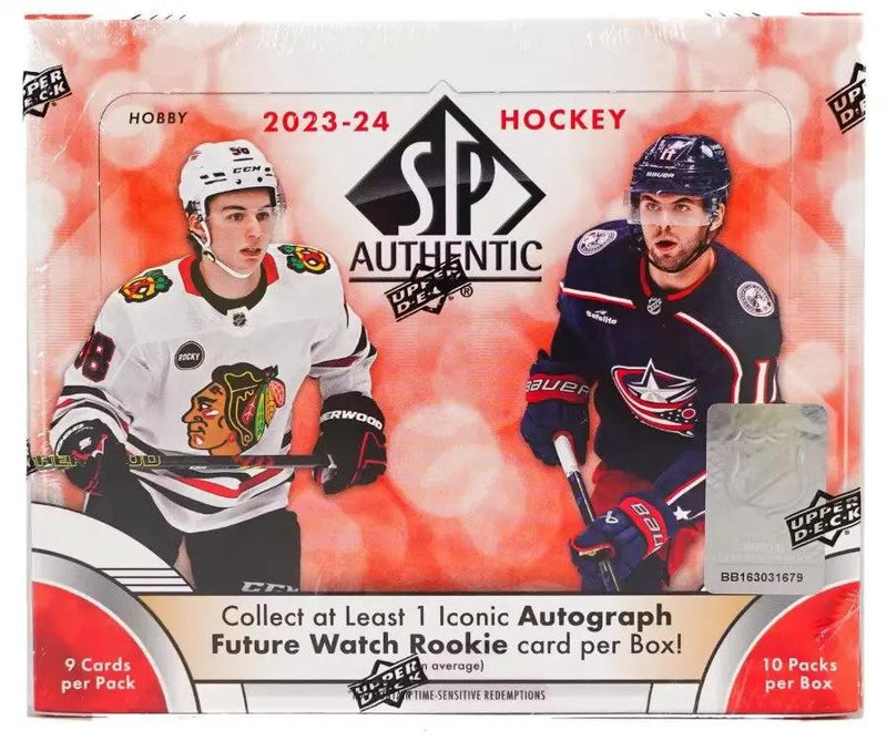 2023/24 Upper Deck SP Authentic Hockey Hobby Box