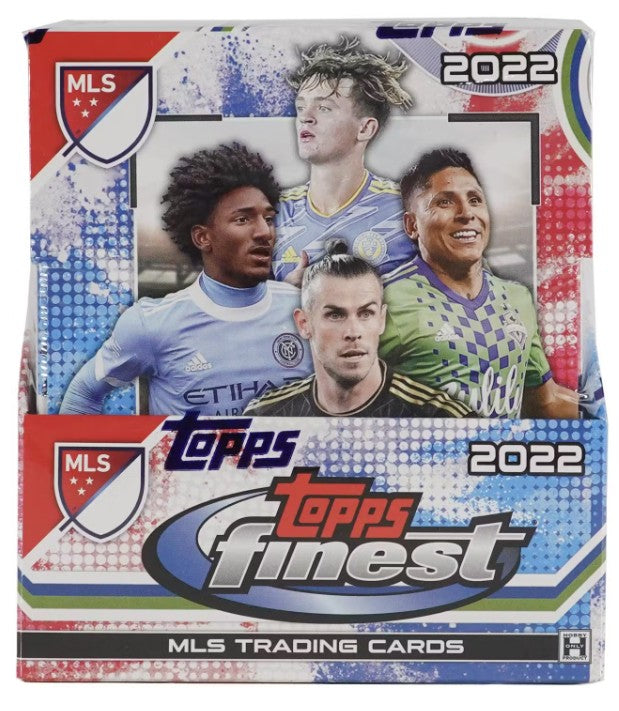 2022 Topps MLS Major League Soccer Finest Soccer Hobby Box