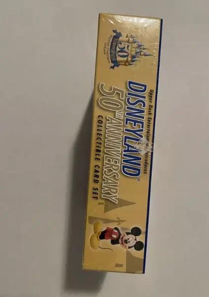 DISNEYLAND 50TH ANNIVERSARY FACTORY SEALED TRADING CARD BOX 2005 UPPER DECK
