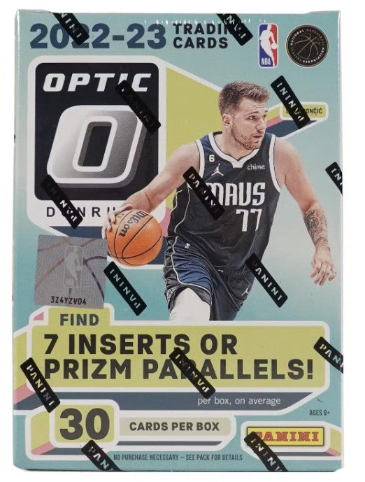 2022/23 Panini Donruss Optic Basketball 6-Pack Hobby Blaster Box (Green Shock Prizms!)
