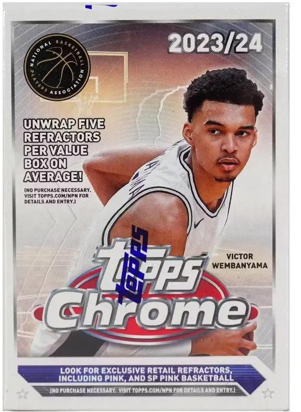 2023/24 Topps Chrome Basketball Blaster Box