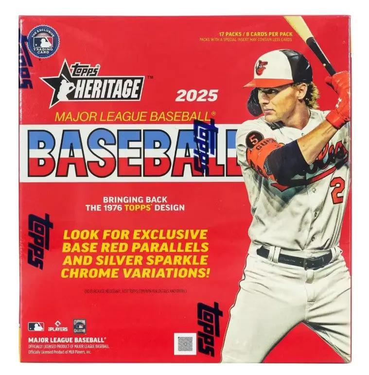 2025 Topps Heritage Baseball Mega Box
