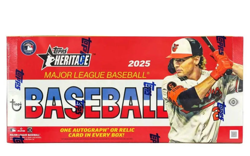 2025 Topps Heritage Baseball Hobby Box