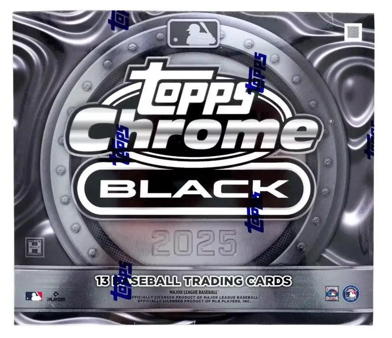 2025 Topps Chrome Black Baseball Hobby Box