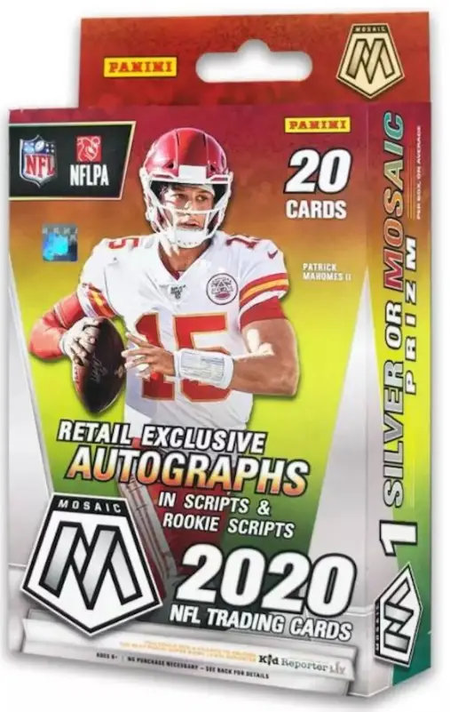 2020 Panini Mosaic Football Hanger Box