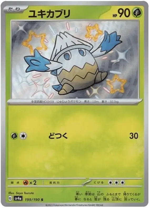 Snover (199/190) [Shiny Treasure ex]