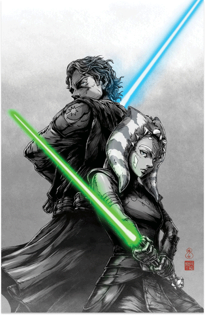 STAR WARS AHSOKA #5 | TAKASHI OKAZAKI LIMITED EDITION | RABBIT EXCLUSIVE