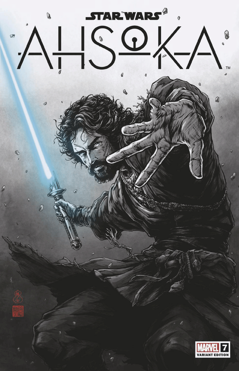 STAR WARS AHSOKA #7 | TAKASHI OKAZAKI LIMITED EDITION | RABBIT COMICS