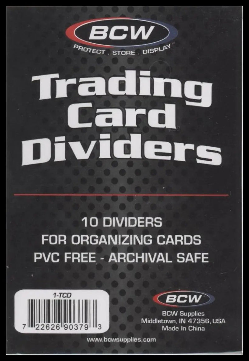 BCW Trading Card Dividers