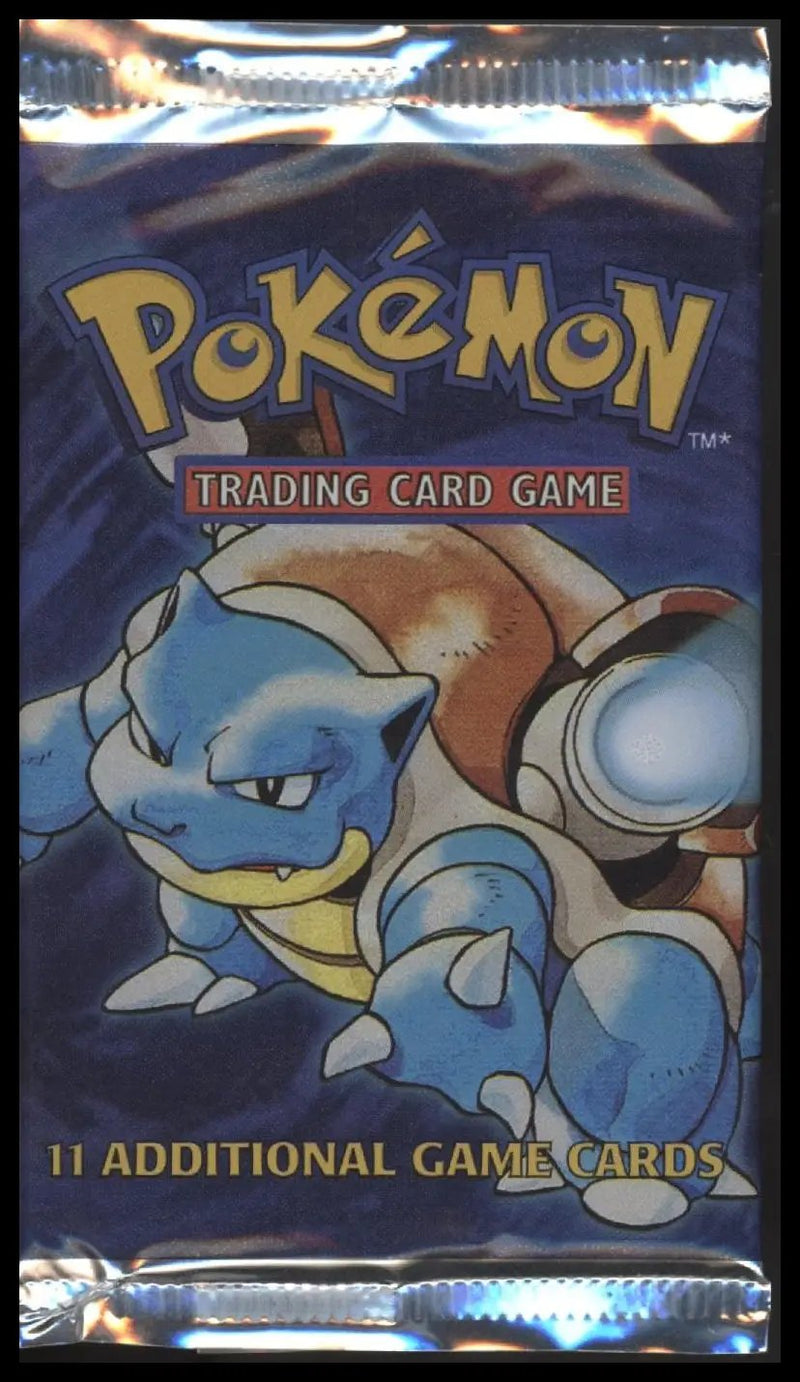 Pokemon Base Set sealed booster pack full art set (3 packs)