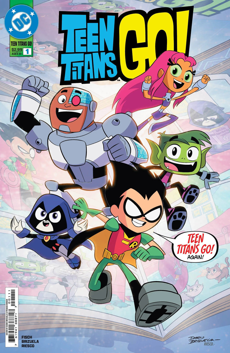 Teen Titans Go #1 A Dario Brizuela Sholly Fisch (03/05/2025) Dc