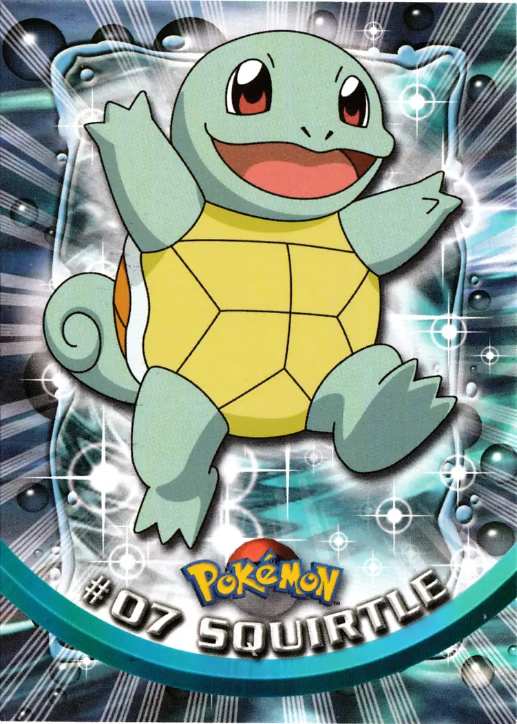 Squirtle (07) [Topps TV Animation Edition Series 1 (Third Print)]