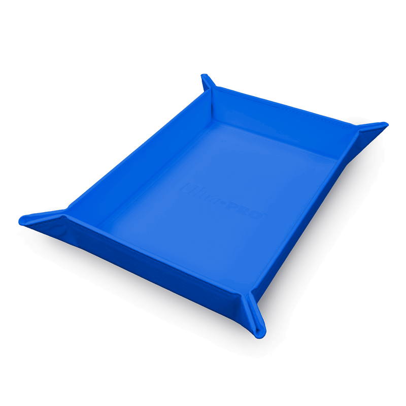 Vivid Magnetic Folding Dice Tray - Blue
